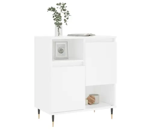 Puhvetkapp, Valge, 60 X 35 X 70 cm Tehispuit