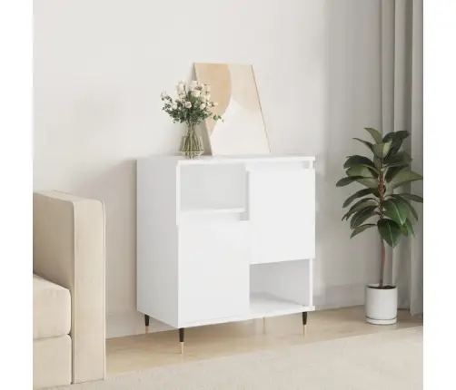 Puhvetkapp, Valge, 60 X 35 X 70 cm Tehispuit