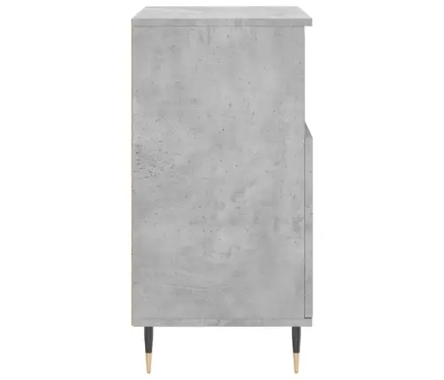 Plaukts, Betona Pelēks, 60X35X70 Cm, Inženierijas Koks Vidaxl