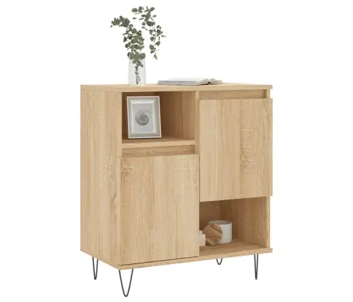 Kumode, Ozolkoka Krāsā, 60X35X70 Cm, Inženierijas Koks Vidaxl