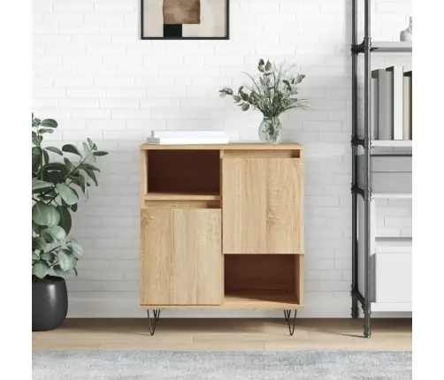 Kumode, Ozolkoka Krāsā, 60X35X70 Cm, Inženierijas Koks Vidaxl