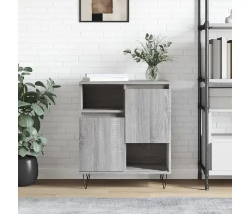 Puhvetkapp, Hall Sonoma Tamm, 60X35X70 cm Tehispuit