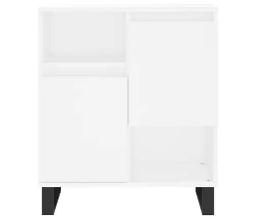 Šoninė Spintelė, Baltos Spalvos, 60X35X70cm Apdirbta Mediena Šoninė Spintelė, Baltos Spalvos, 60X35X70cm Apdirbta Mediena