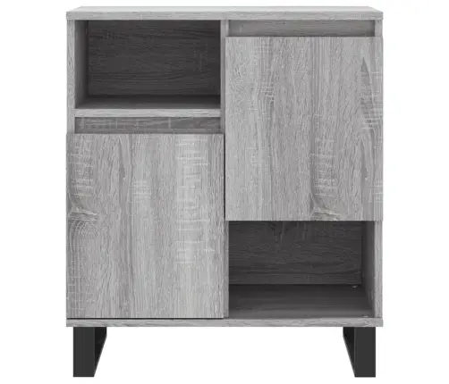 Šoninė Spintelė, Pilka Ąžuolo, 60X35X70cm Apdirbta Mediena