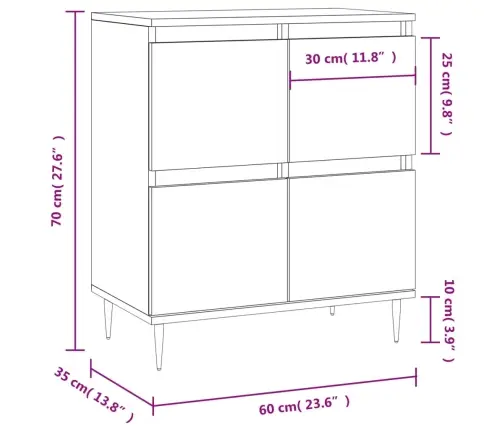 Puhvetkapp, Valge, 60 X 35 X 70 cm Tehispuit Puhvetkapp, Valge, 60 X 35 X 70 cm Tehispuit