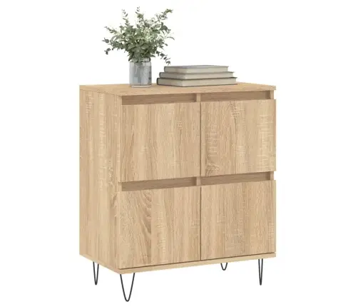 Šoninė Spintelė, Sonoma Ąžuolo, 60X35X70cm Apdirbta Mediena Šoninė Spintelė, Sonoma Ąžuolo, 60X35X70cm Apdirbta Mediena