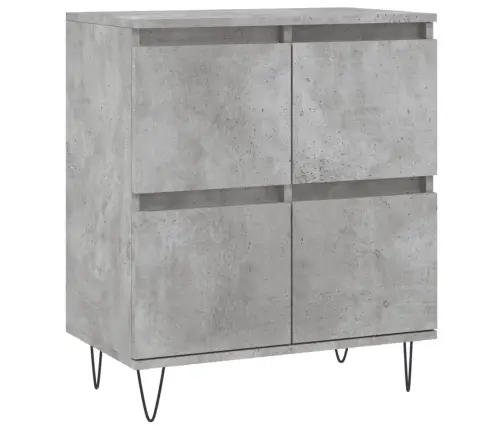 Puhvetkapp, Betoonhall, 60 X 35 X 70 cm Tehispuit