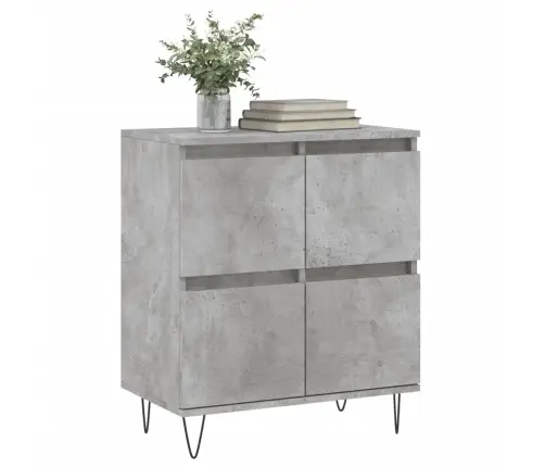 Puhvetkapp, Betoonhall, 60 X 35 X 70 cm Tehispuit