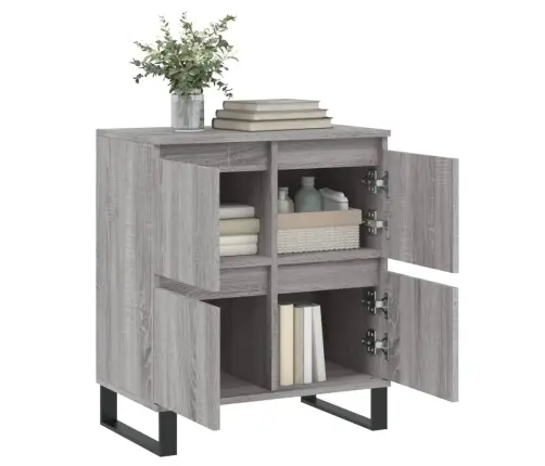 Puhvetkapp, Hall Sonoma Tamm, 60X35X70 cm Tehispuit