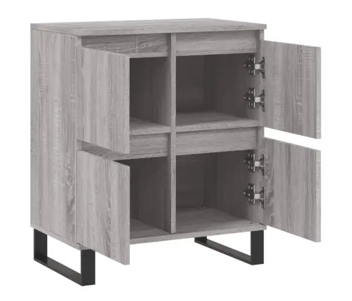 Puhvetkapp, Hall Sonoma Tamm, 60X35X70 cm Tehispuit