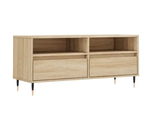 Tv Skapītis, Ozola Krāsa, 100X34,5X44,5 Cm, Inženierijas Koks Vidaxl