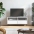 Tv Skapītis, 100X34,5X44,5 Cm, Inženierijas Koks, Balts Vidaxl