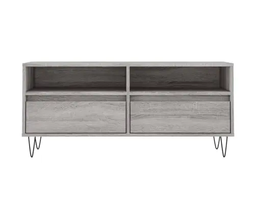 Tv Skapītis, Pelēks, 100X34,5X44,5 Cm, Inženierijas Koks Vidaxl Tv Skapītis, Pelēks, 100X34,5X44,5 Cm, Inženierijas Koks Vidaxl