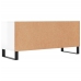 Tv Skapītis, 100X34,5X44,5 Cm, Inženierijas Koks, Spīdīgi Balts Vidaxl