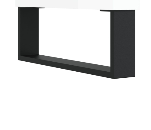Tv Skapītis, 100X34,5X44,5 Cm, Inženierijas Koks, Spīdīgi Balts Vidaxl