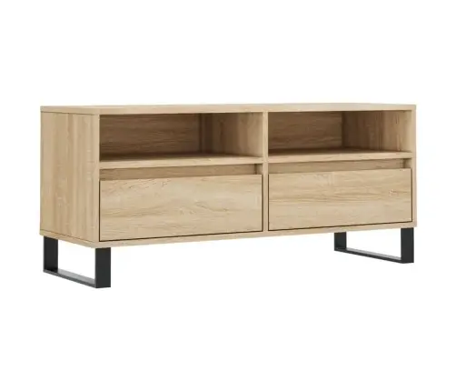 Tv Skapītis, Ozola Krāsa, 100X34,5X44,5 Cm, Inženierijas Koks Vidaxl