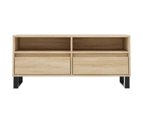 Tv Skapītis, Ozola Krāsa, 100X34,5X44,5 Cm, Inženierijas Koks Vidaxl