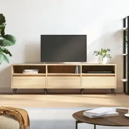 Tv Skapītis, Ozolkoka Krāsa, 150X30X44,5 Cm, Inženierijas Koks Vidaxl