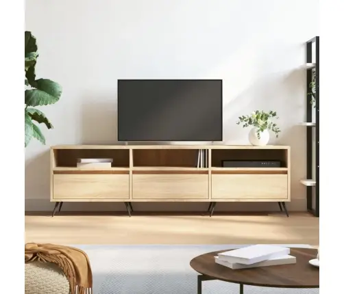 Telerikapp, Sonoma Tamm, 150X30X44,5 cm Tehispuit