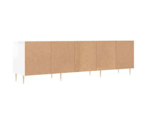 Tv Skapītis, Spīdīgi Balts, 150X30X44,5 Cm, Inženierijas Koks Vidaxl Tv Skapītis, Spīdīgi Balts, 150X30X44,5 Cm, Inženierijas Koks Vidaxl