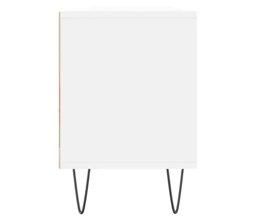 Telerikapp, Valge, 150 X 30 X 44,5 cm Tehispuit Telerikapp, Valge, 150 X 30 X 44,5 cm Tehispuit