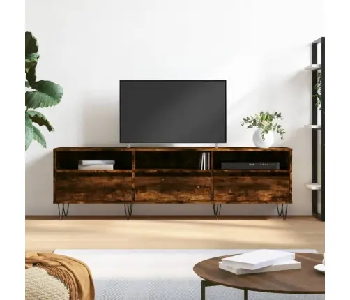 Tv Skapītis, Ozolkoka Krāsa, 150X30X44,5 Cm, Inženierijas Koks Vidaxl