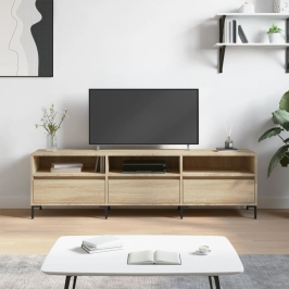 Tv Skapītis, Ozolkoka Krāsa, 150X30X44,5 Cm, Inženierijas Koks Vidaxl