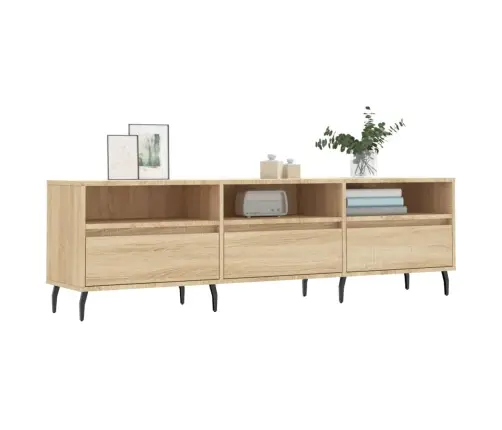 Tv Skapītis, Ozolkoka Krāsa, 150X30X44,5 Cm, Inženierijas Koks Vidaxl