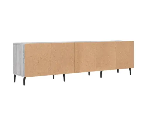 Tv Skapītis, Pelēcīga Ozolkoka, 150X30X44,5 Cm Vidaxl