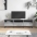 Tv Skapītis, Betona Pelēks, 150X30X44,5 Cm, Inženierijas Koks Vidaxl