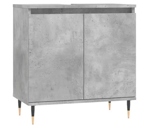 Vannitoakapp, Betoonhall, 58 X 33 X 60 cm Tehispuit