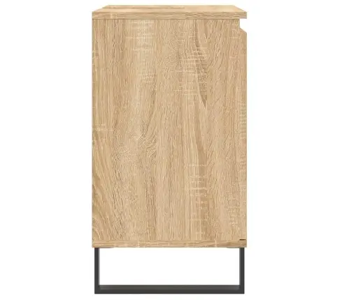 Vonios Kambario Spintelė, Ąžuolo, 58X33X60cm Apdirbta Mediena