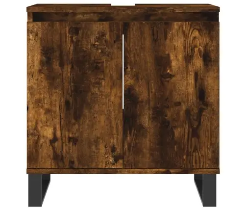 Vannasistabas Skapītis, Ozola, 58X33X60 Cm, Inženierijas Koks Vidaxl