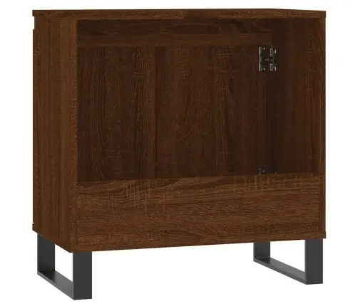 Vannasistabas Skapītis, 58X33X60Cm, Inženierijas Koks, Ozolkoka Vidaxl