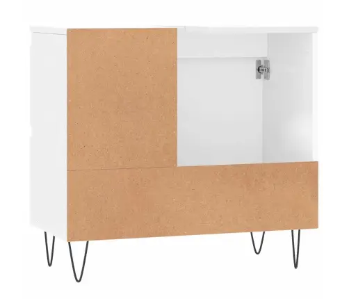 Vannitoakapp, Valge, 65 X 33 X 60 cm Tehispuit