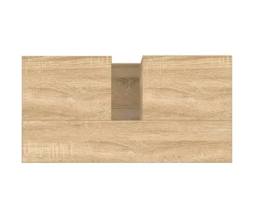 Vannasistabas Skapītis, Ozola, 65X33X60 Cm, Inženierijas Koks Vidaxl