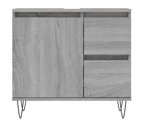 Vannasistabas Skapītis, Pelēks, 65X33X60 Cm, Inženierijas Koks Vidaxl Vannasistabas Skapītis, Pelēks, 65X33X60 Cm, Inženierijas Koks Vidaxl