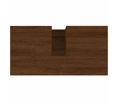 Vannasistabas Skapītis, Ozola, 65X33X60 Cm, Inženierijas Koks Vidaxl