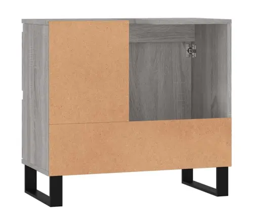 Vannitoakapp, Hall Sonoma Tamm, 65 X 33 X 60 cm Tehispuit