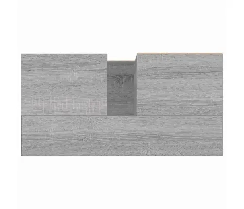 Vannitoakapp, Hall Sonoma Tamm, 65 X 33 X 60 cm Tehispuit