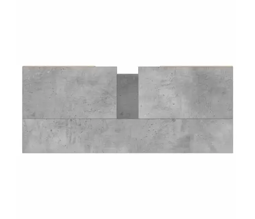 Vannitoakapp, Betoonhall, 80 X 33 X 60 cm Tehispuit