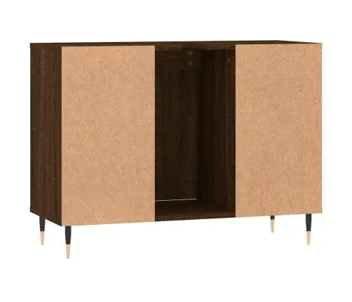 Vannasistabas Skapītis, Ozola, 80X33X60 Cm, Inženierijas Koks Vidaxl