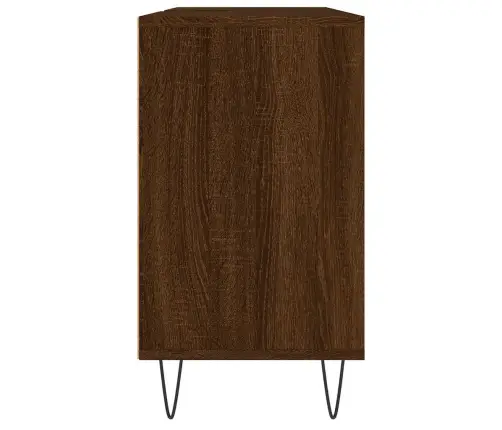 Vannasistabas Skapītis, Ozola, 80X33X60 Cm, Inženierijas Koks Vidaxl