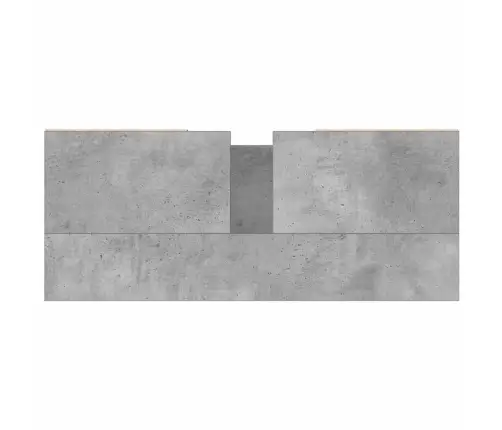 Vonios Kambario Spintelė, Betono Pilka, 80X33X60cm Mediena