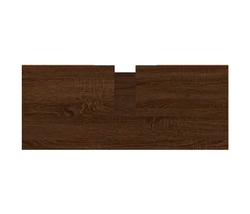 Vannasistabas Skapītis, Ozola, 80X33X60 Cm, Inženierijas Koks Vidaxl