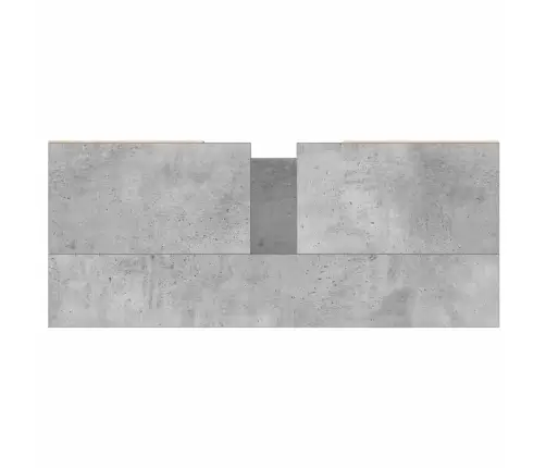 Vannitoakapp, Betoonhall, 80 X 33 X 60 cm Tehispuit