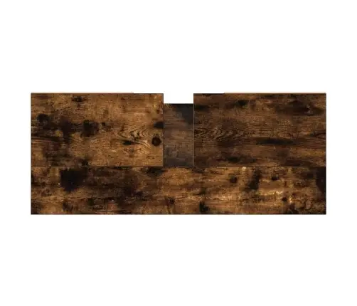 Vannasistabas Skapītis, 80X33X60Cm, Inženierijas Koks, Ozolkoka Vidaxl