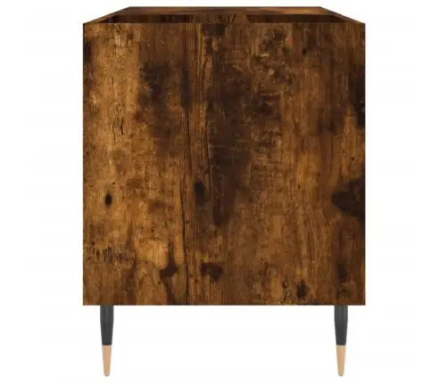 Vinilinių Plokštelių Spintelė, Dūminė, 85X38X48cm Mediena