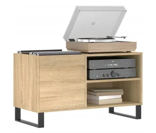 Skapītis, 85X38X48 Cm, Inženierijas Koks, Ozolkoka Krāsa Vidaxl