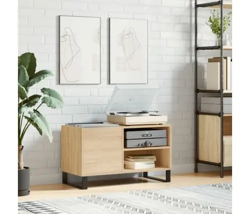 Skapītis, 85X38X48 Cm, Inženierijas Koks, Ozolkoka Krāsa Vidaxl